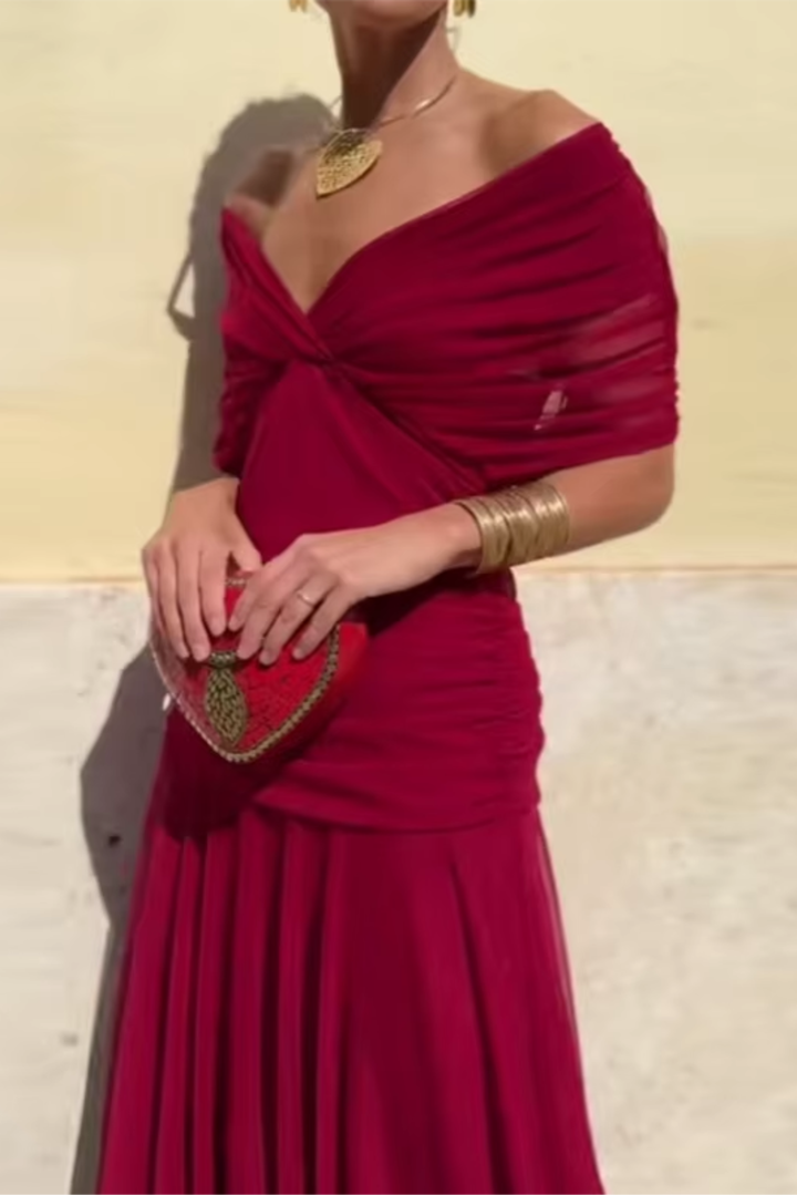 Dress Luisa V-Neck