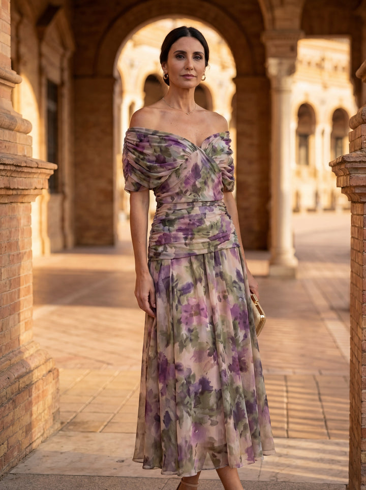 Dress Luisa V-Neck
